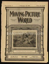 9a056 MOVING PICTURE WORLD exhibitor magazine February 14, 1914 Dustin Farnum in The Squaw Man!