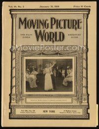 9a055 MOVING PICTURE WORLD exhibitor magazine January 31, 1914 William Fox before he made movies!