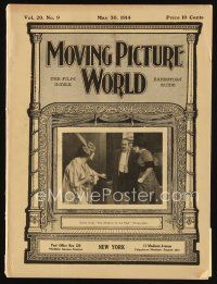 9a060 MOVING PICTURE WORLD exhibitor magazine May 30, 1914 Perils of Pauline, Giants vs White Sox!