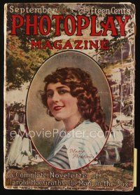 9a078 PHOTOPLAY magazine September 1914 great smiling portrait of unspoiled Mary Pickford!
