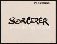 9a403 SORCERER pressbook '77 William Friedkin, from Georges Arnaud's Wages of Fear!
