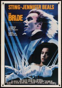 9c094 BRIDE int'l 1sh '85 Sting, Jennifer Beals, a madman and the woman he invented!