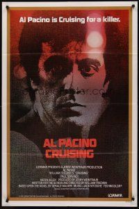 9c150 CRUISING int'l 1sh '80 William Friedkin, undercover cop Al Pacino pretends to be gay!