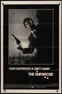 9c209 ENFORCER int'l 1sh '76 photo of Clint Eastwood as Dirty Harry by Bill Gold!