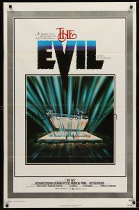 9c218 EVIL 1sh '78 Richard Crenna, Joanna Pettet, Miller horror art!