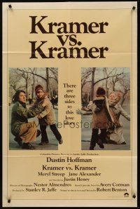 9c438 KRAMER VS. KRAMER int'l 1sh '79 Dustin Hoffman, Meryl Streep, child custody & divorce!