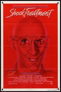 9c744 SHOCK TREATMENT 1sh '81 Rocky Horror follow-up, wild image of demented doctor!