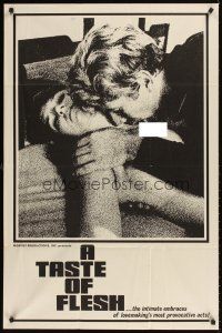 9c833 TASTE OF FLESH 1sh '67 lovemaking's most provocative acts, Doris Wishman directed!