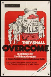 9c866 THEY SHALL OVERCOME 1sh '74 complete breakdown of social control over sex!
