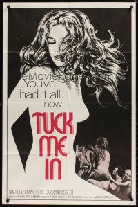 9c916 TUCK ME IN 1sh '70 Kim Pope has had it all, great sexy artwork & images!