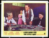 9d240 BIG HAND FOR THE LITTLE LADY LC #6 '66 Henry Fonda has no money to call the poker bet!