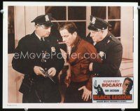 9d246 BLACK LEGION LC R56 police take klansman Humphrey Bogart into custody!