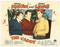 9d286 CADDY LC #6 '53 Dean Martin watches Jerry Lewis spit ball into golfer's hand!