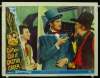 9d337 CURTAIN CALL AT CACTUS CREEK LC #2 '50 Vincent Price between Donald O'Connor & Walter Brennan