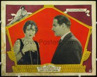 9d471 HER GILDED CAGE LC '22 great close image of beautiful Gloria Swanson & David Powell!