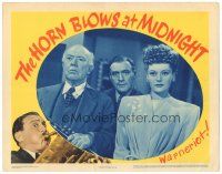9d483 HORN BLOWS AT MIDNIGHT LC '45 angel Jack Benny between Alexis Smith & Guy Kibbee!