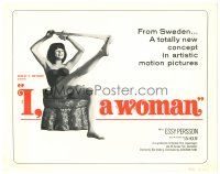 9d072 I A WOMAN TC '66 Mac Ahlberg's Jag - en kvinna, Radley Metzger, Essy Persson sex classic!