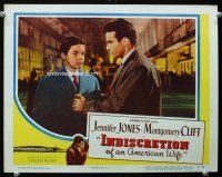 9d504 INDISCRETION OF AN AMERICAN WIFE LC '54 Montgomery Clift c/u with young Richard Beymer!