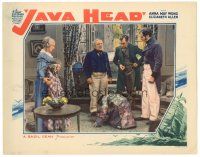 9d525 JAVA HEAD LC '34 group of people watch Anna May Wong on her knees in front of Edmund Gwenn!