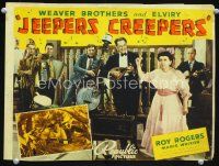 9d081 JEEPERS CREEPERS TC '39 young Roy Rogers, Weaver Brothers & Elviry!