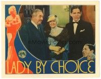 9d558 LADY BY CHOICE LC '34 May Robson by Walter Connolly & Roger Pryor, Carole Lombard in art!