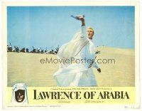 9d565 LAWRENCE OF ARABIA LC '63 David Lean classic starring Peter O'Toole, Anthony Quinn!