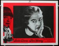 9d638 NANNY LC #8 '65 super close up of Bette Davis, Jimmy Sangster Hammer horror!