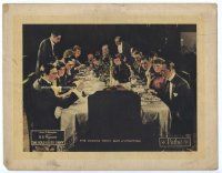 9d674 ONE HOUR BEFORE DAWN LC '20 H.B. Warner & many men and women at dinner talk about hypnotism!