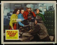 9d677 PALS OF THE GOLDEN WEST LC #3 '51 Dale Evans & Pinky Lee by Roy Rogers on phone!