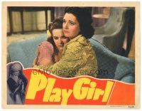9d694 PLAY GIRL LC '41 golddigger Kay Francis with her 19 year-old protege Mildred Coles!