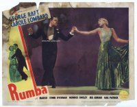 9d749 RUMBA LC '35 great full-length image of George Raft & sexy Carole Lombard dancing!