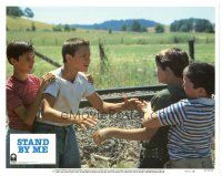 9d828 STAND BY ME LC #6 '86 Rob Reiner, River Phoenix, Corey Feldman, Jerry O'Connell, Wheaton
