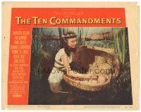 9d859 TEN COMMANDMENTS LC #6 '56 Cecil B. DeMille classic, Nina Foch finds baby Moses!