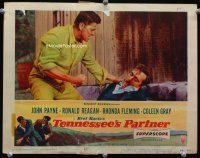 9d862 TENNESSEE'S PARTNER LC #3 '55 Ronald Reagan savagely beating John Payne with his fists!