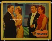 9d907 TOVARICH LC '37 Charles Boyer & Anita Louise watch Claudette Colbert kiss Melville Cooper!