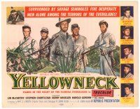 9d160 YELLOWNECK TC '55 Civil War cowards surrounded by savage Seminoles in the Everglades!
