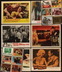 9e012 LOT OF 18 LOBBY CARDS '50s-60s Sweet Bird of Youth, This Rebel Age & many more!
