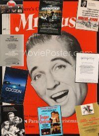 9e020 LOT OF 10 PROMO BROCHURES & ADVERTISEMENTS '40s-00s Bing Crosby, Entourage & much more!