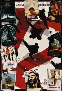 9e038 LOT OF 39 UNFOLDED DOUBLE-SIDED ONE-SHEETS '96 - '06 Ocean's 12, Hellboy & much more!