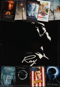 9e040 LOT OF 37 UNFOLDED DOUBLE-SIDED ONE-SHEETS '93 - '06 Ray, The Ring, Resident Evil & more!