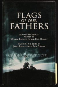 9e213 FLAGS OF OUR FATHERS paperback book '06 screenplay for the Clint Eastwood WWII movie!