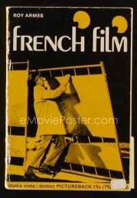 9e217 FRENCH FILM first edition English paperback book '70 with many great illustrations!