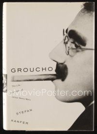 9e193 GROUCHO third printing hardcover book '00 an illustrated biography of the Hollywood legend!