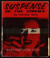 9e233 SUSPENSE IN THE CINEMAS first edition English paperback book '68 lots of great horror images!