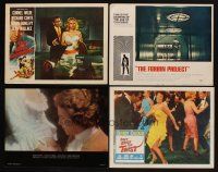 9e008 LOT OF 20 INCOMPLETE LOBBY CARD SETS '55 - '75 Big Combo, Barry Lyndon & more!