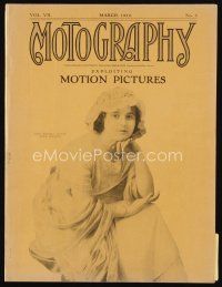 9e045 MOTOGRAPHY exhibitor magazine March 1912 great images of super early movie cameras!