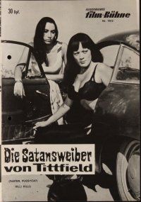 9e264 FASTER, PUSSYCAT! KILL! KILL! German program '67 Russ Meyer, Tura Satana, Haji, different!
