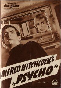 9e286 PSYCHO German program '60 Janet Leigh, Anthony Perkins, Alfred Hitchcock, different images!