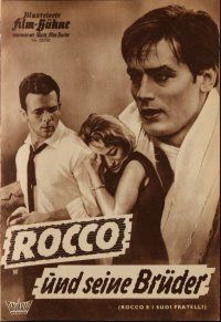 9e289 ROCCO & HIS BROTHERS German program '61 Visconti's Rocco e I Suoi Fratelli, different!