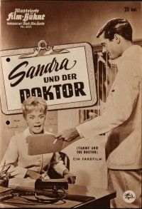 9e297 TAMMY & THE DOCTOR German program '63 different images of nurse Sandra Dee & Peter Fonda!